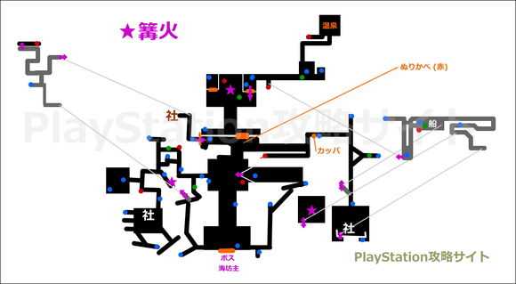 《仁王》超详细游戏内地图一览 仁王游戏内地图标注（不含DLC）