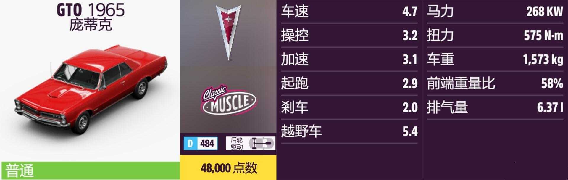 《极限竞速:地平线5》庞蒂克全车辆获取方法介绍