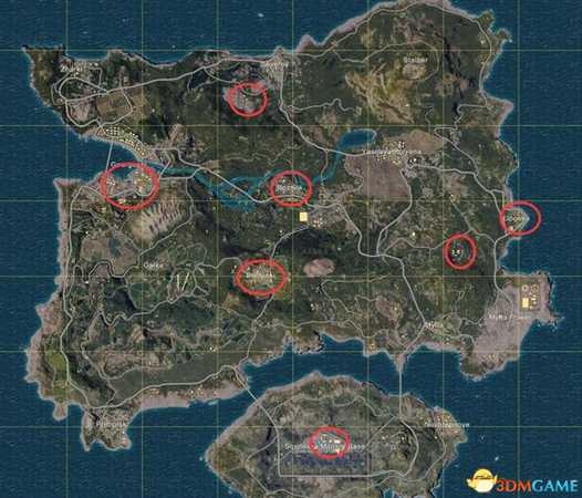 绝地求生M24高刷新率地点一览