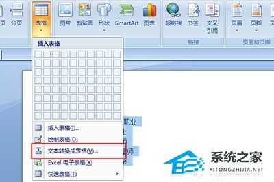 Word文字怎么转换成表格?Word文字转换成表格的方法