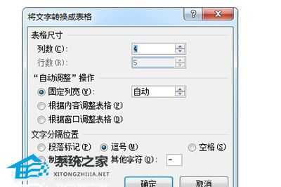 Word文字怎么转换成表格?Word文字转换成表格的方法
