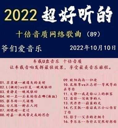 群星《2022超好听的十倍音质网络歌曲(89)》WAV分轨