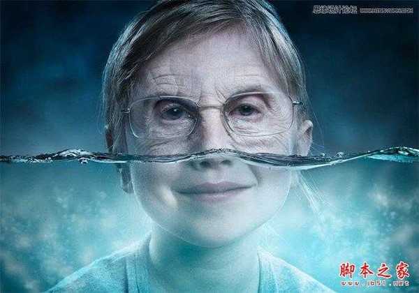 用PS把小女孩照片变成老奶奶的方法教程